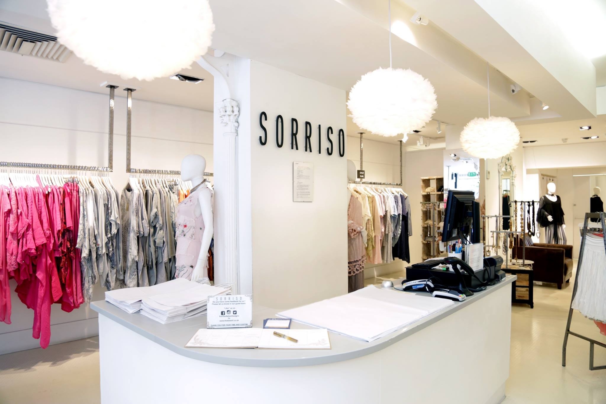 Sorriso Italian Designs Ladies Fashion Boutique Clothing, Jewellery